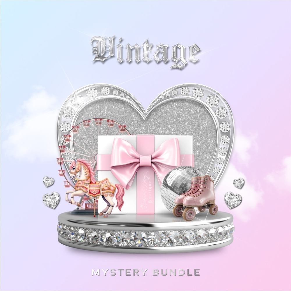 Mystery VINTAGE theme bundle 🩷🛍️✨💘 5 pieces per bundle 💎 VINTAGE 🛍️